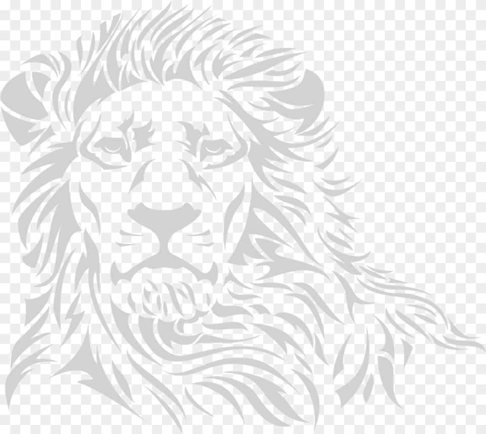 Jmg Open Menu Icon, Stencil, Animal, Lion, Mammal Free Png