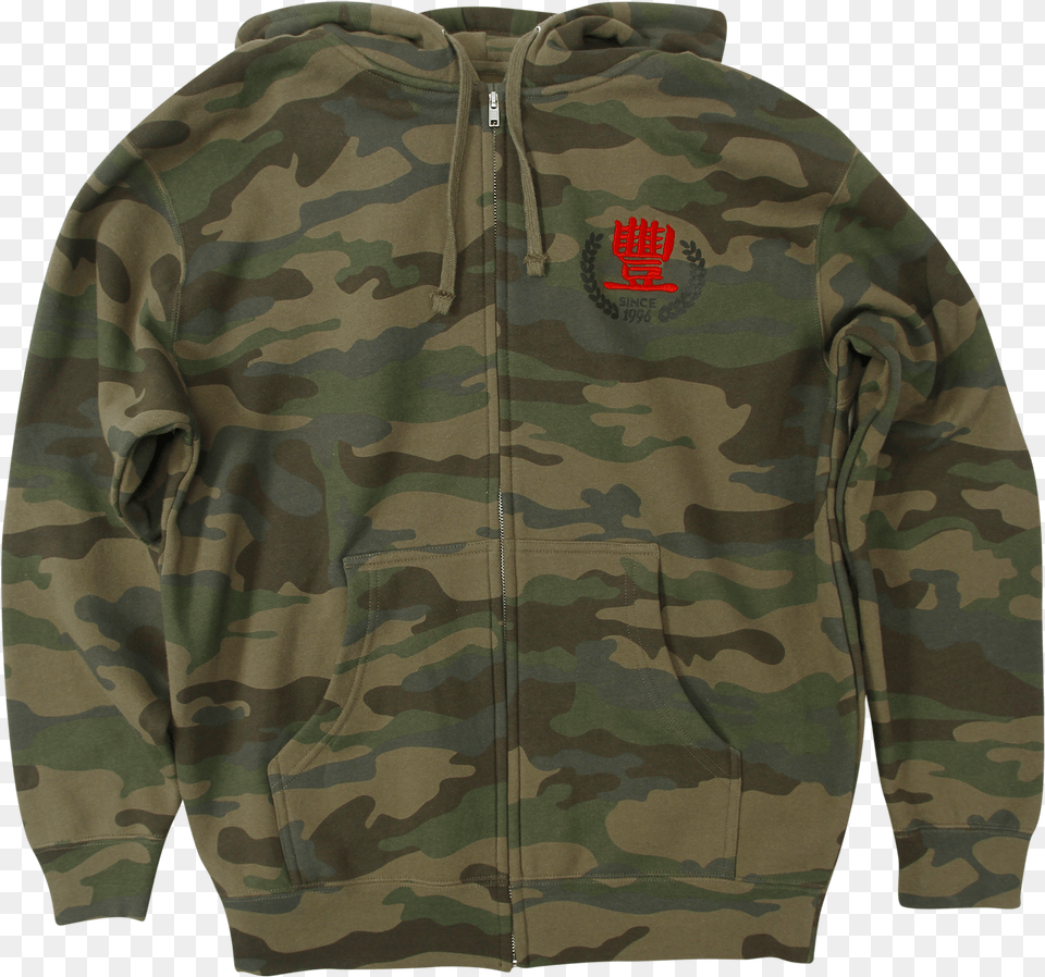 Jmt Vintage 96 Camo Zip Sweatshirt Hoodie, Clothing, Coat, Fleece, Jacket Png