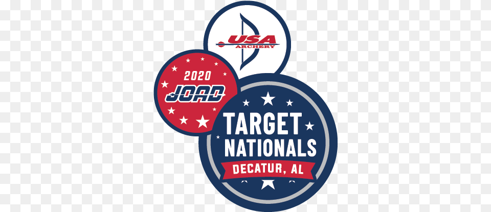 Joad Target Nationals Usa Archery, Badge, Logo, Symbol, Sticker Png