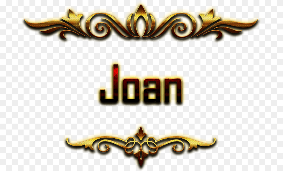 Joan Decorative Name, Logo, Emblem, Symbol, Mailbox Free Png Download