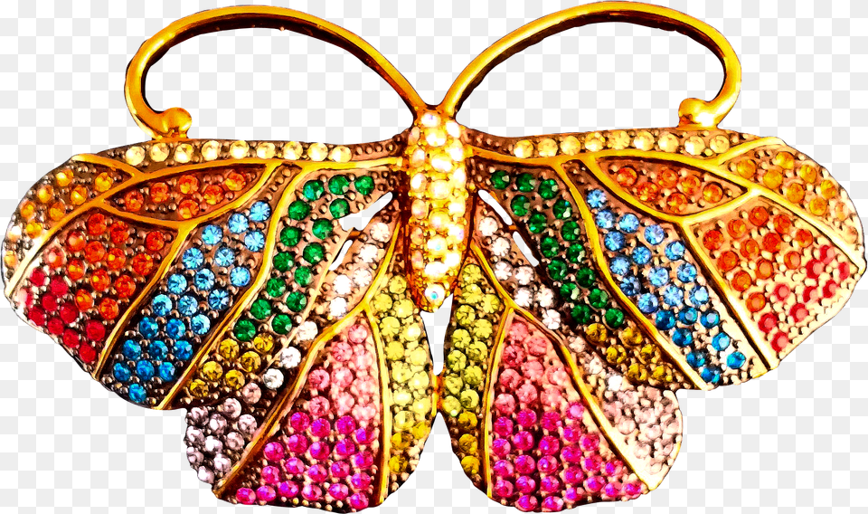 Joan Rivers Signed Sizable Magnificent Moth Cynthia Subgenus, Accessories, Earring, Jewelry, Chandelier Free Png Download