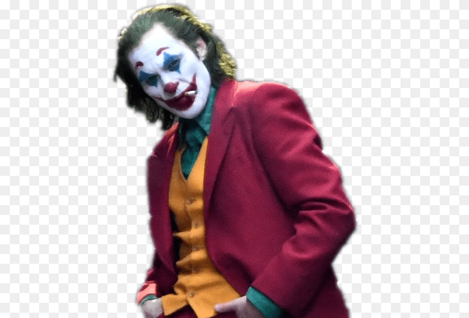 Joaquin Phoenix Joker Image Background Joaquin Phoenix Joker, Adult, Clown, Female, Performer Png