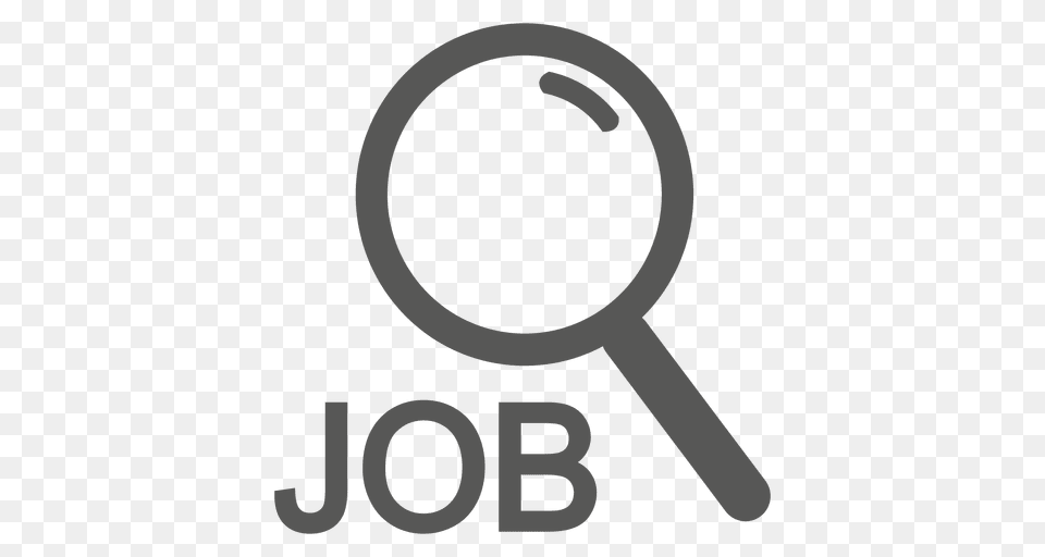 Job Magnifier Icon, Magnifying Free Png Download