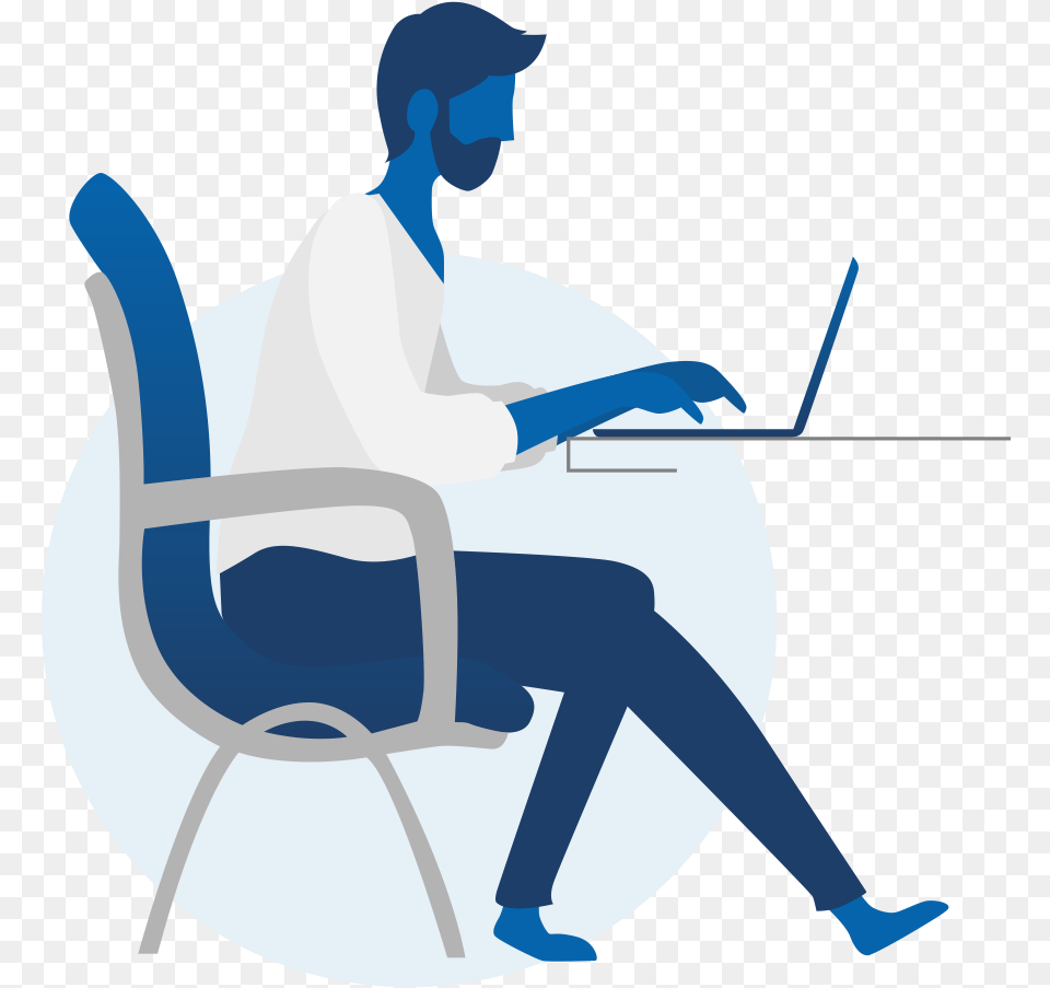 Job Search, Sitting, Person, Adult, Woman Free Png