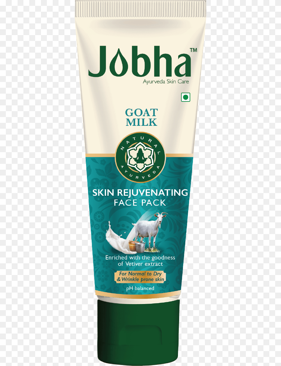 Jobha Ayurvedic Skin Rejuvenating Goat Milk Face Pack Goat, Bottle, Sunscreen, Cosmetics, Sheep Png