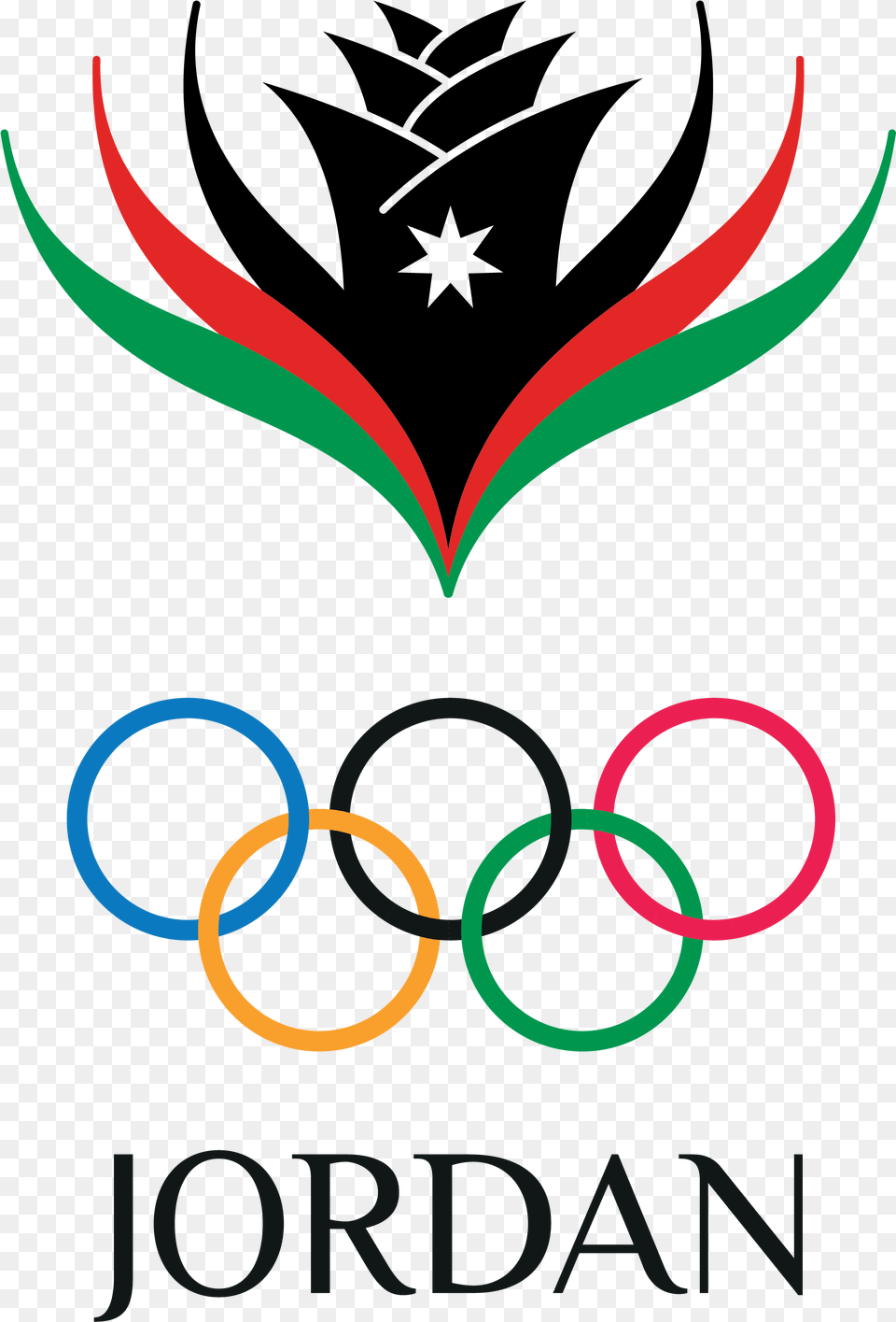 Joc Logo Jordan Olympic Committee, Light, Dynamite, Weapon Free Png