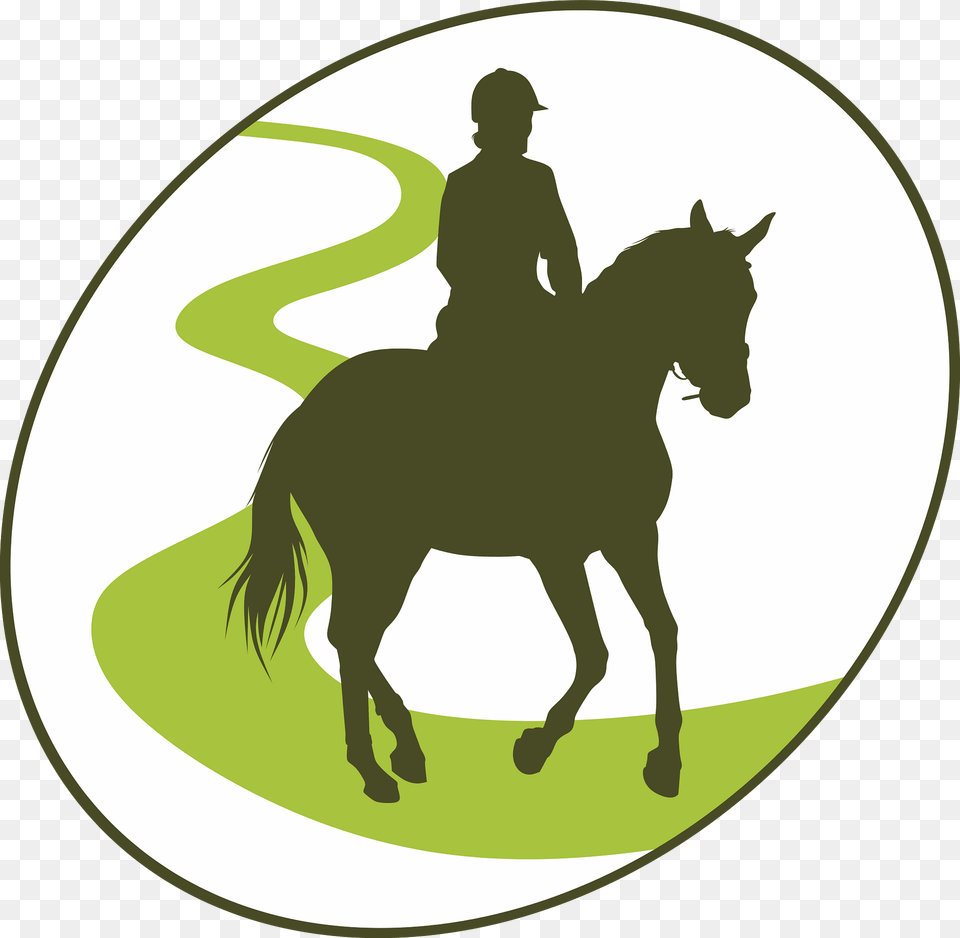 Jockey Riding Horse Equestrian Label Vector Clipart, Animal, Mammal, Person, Silhouette Free Png Download