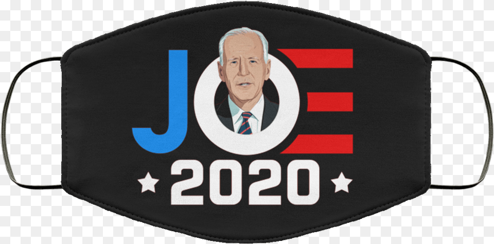Joe Biden 2020 Face Mask Belt, Accessories, Adult, Person, Man Png