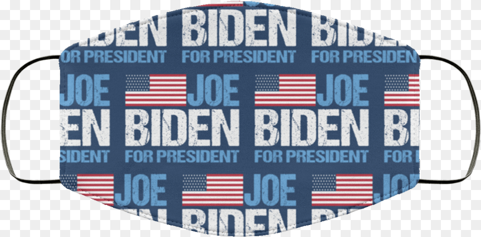 Joe Biden For President Cloth Face Mask Orange, Accessories, Formal Wear, Tie, American Flag Free Transparent Png