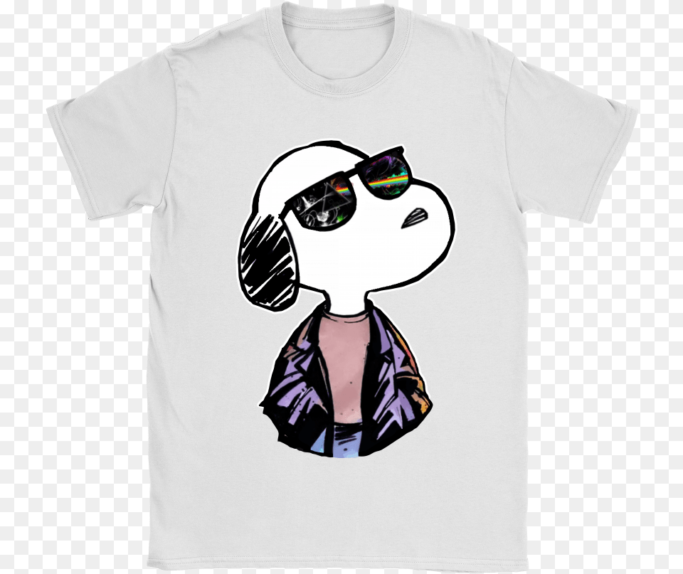 Joe Cool I M In Pink Floyd Style Snoopy Shirts Snoopy Y Charlie Brown, Accessories, T-shirt, Clothing, Sunglasses Png