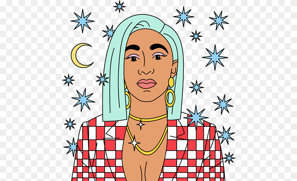 Joe Coscarelli A Twitter The Bts Cardi B Bad Bunny And Drawing Of Cardi B Easy, Accessories, Necklace, Jewelry, Earring Free Png Download