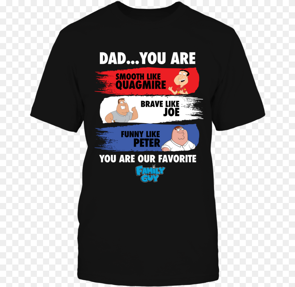 Joe Family Guy Shirt, Clothing, T-shirt, Person, Face Png