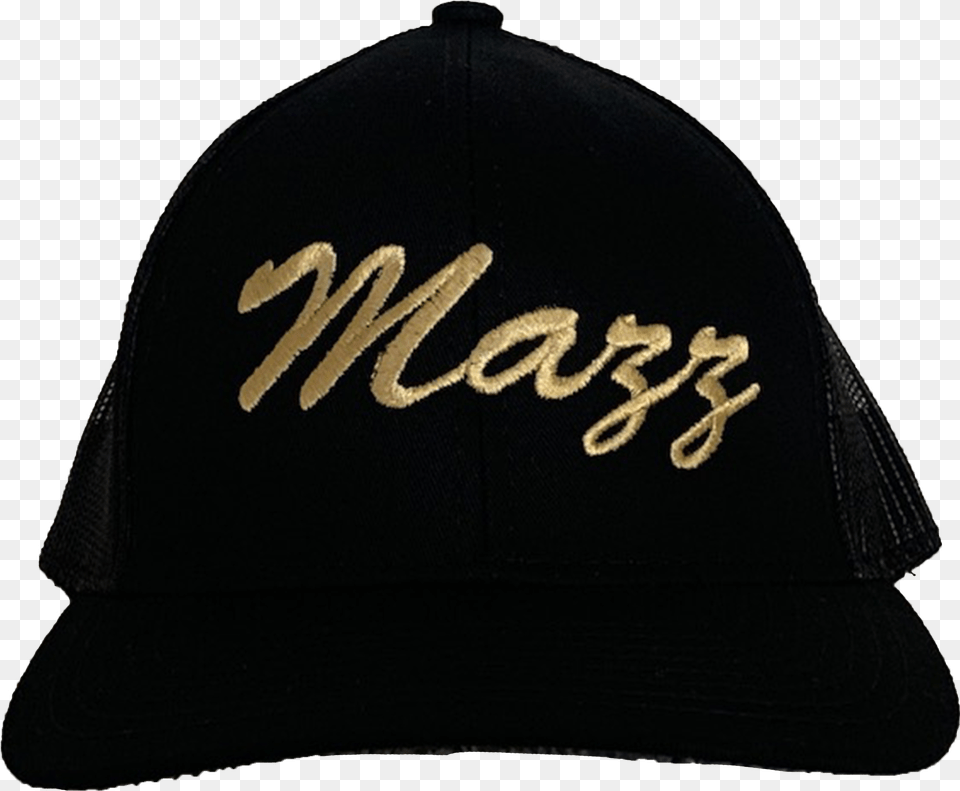 Joe Lopez Y Grupo Mazz Black And Gold Mazz Hat Gom Player, Baseball Cap, Cap, Clothing, Accessories Free Transparent Png
