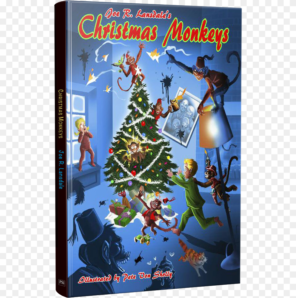 Joe R Lansdale Christmas Monkeys, Person, Baby, Comics, Book Free Png Download