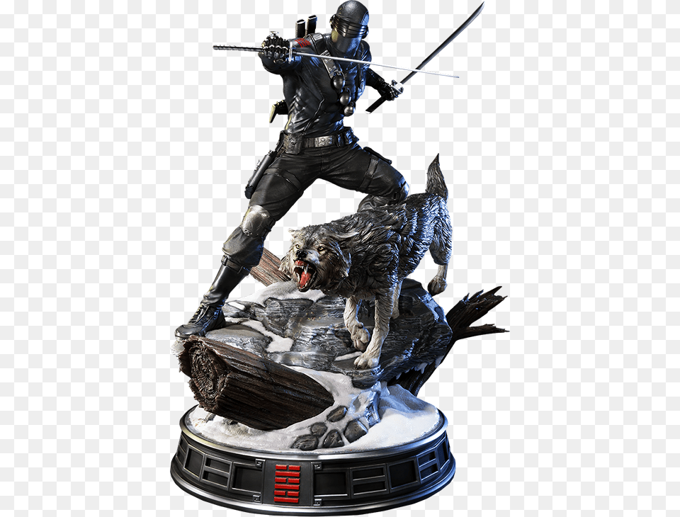 Joe Snake Eyes Statue By Prime 1 Studio Snake Eyes Gi Joe Statue, Adult, Person, Man, Male Free Png