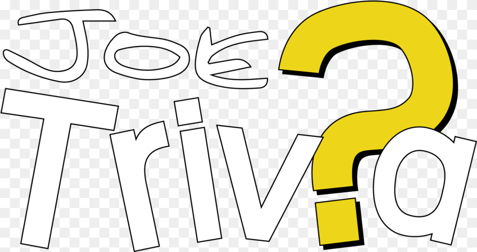 Joe Trivia Joe Trivia, Text, Number, Symbol, Logo Free Png