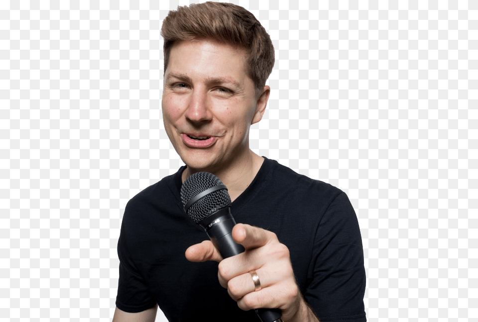Joel Byars Comedy, Electrical Device, Microphone, Adult, Person Free Transparent Png