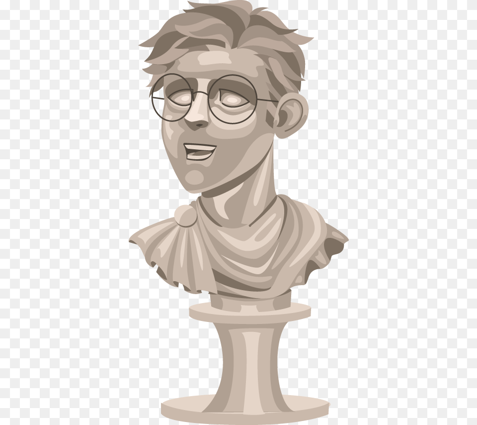 Joel Looking Like An Ancient Greek Statue Illustration, Art, Baby, Face, Head Free Transparent Png