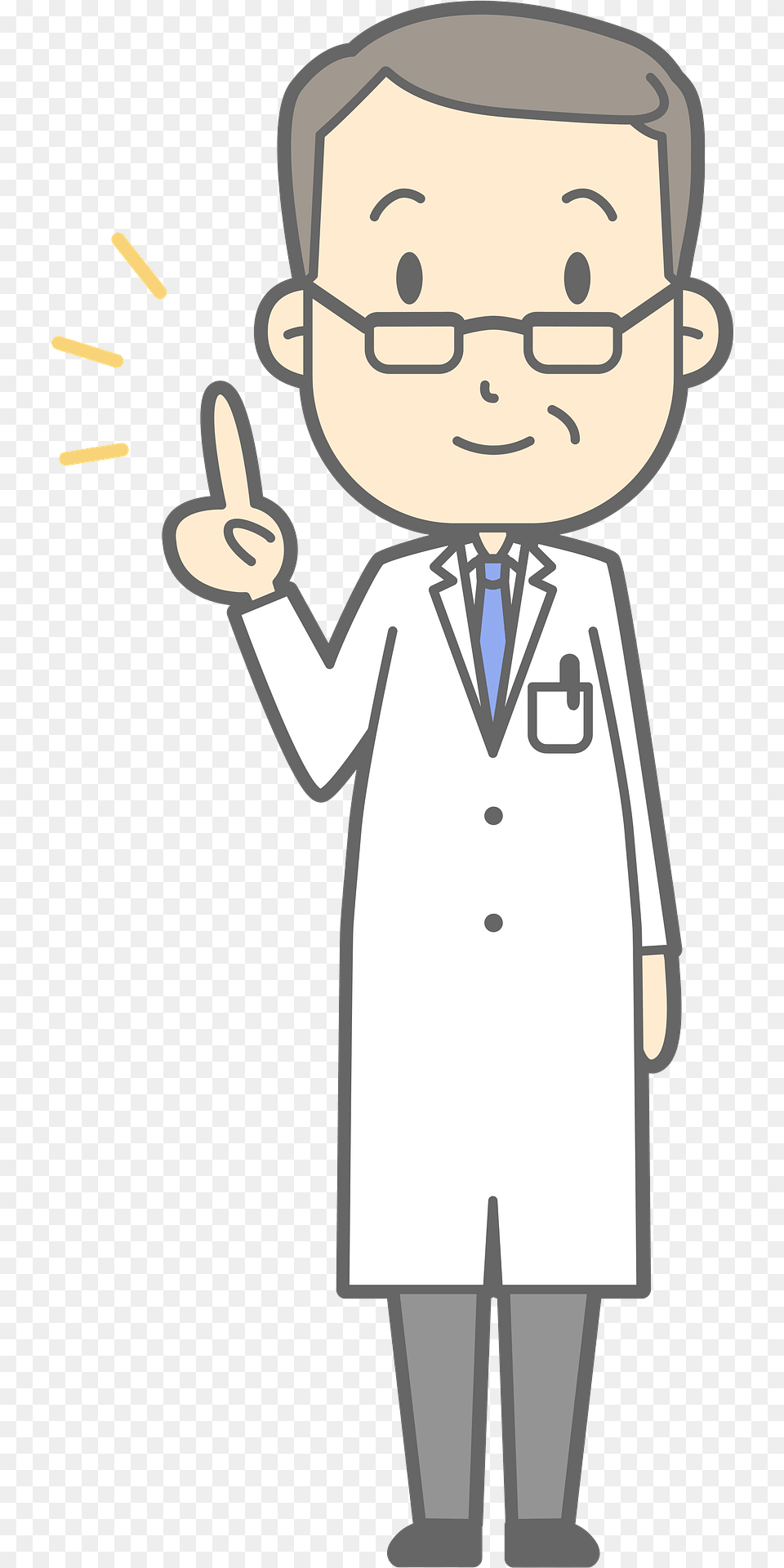 Joel Medical Doctor Clipart, Clothing, Coat, Lab Coat, Person Free Transparent Png