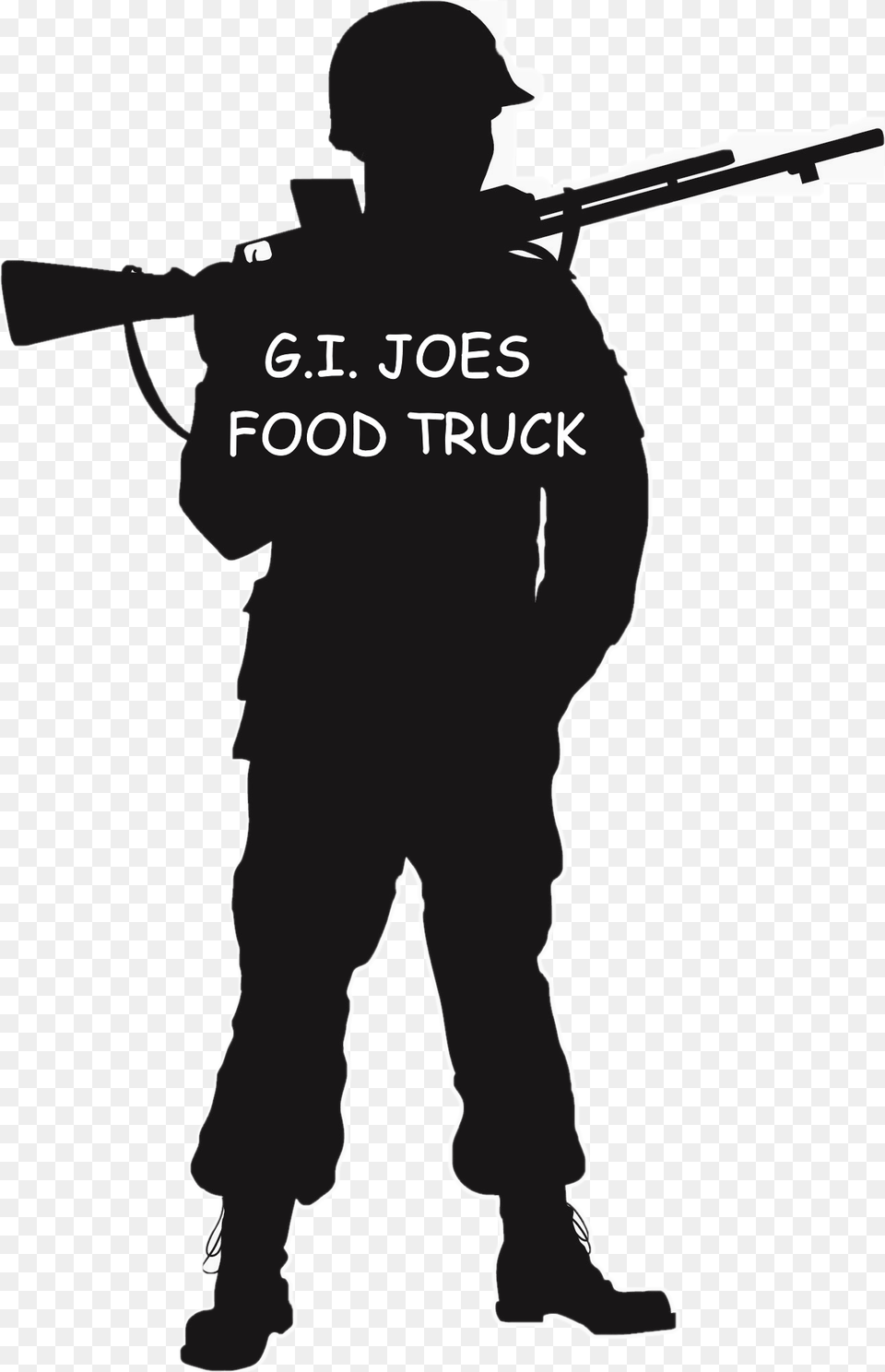 Joes Food Truck Llc World War 2 Soldier Silhouette, Adult, Person, Man, Male Png Image