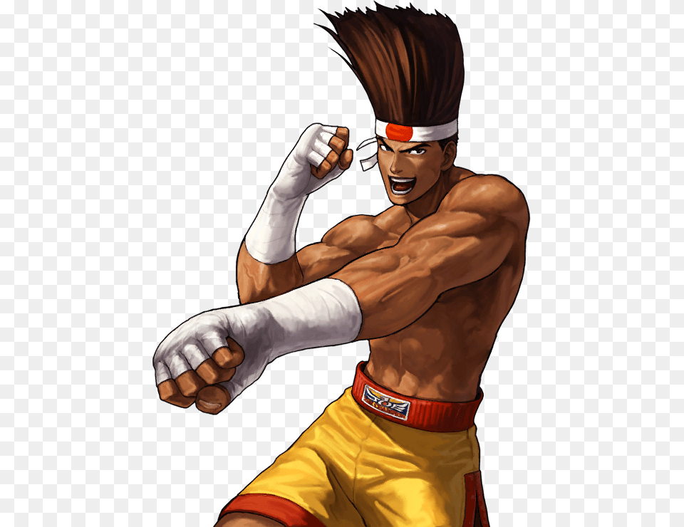 Joewinxiii King Of Fighter Joe, Glove, Clothing, Man, Male Free Png Download