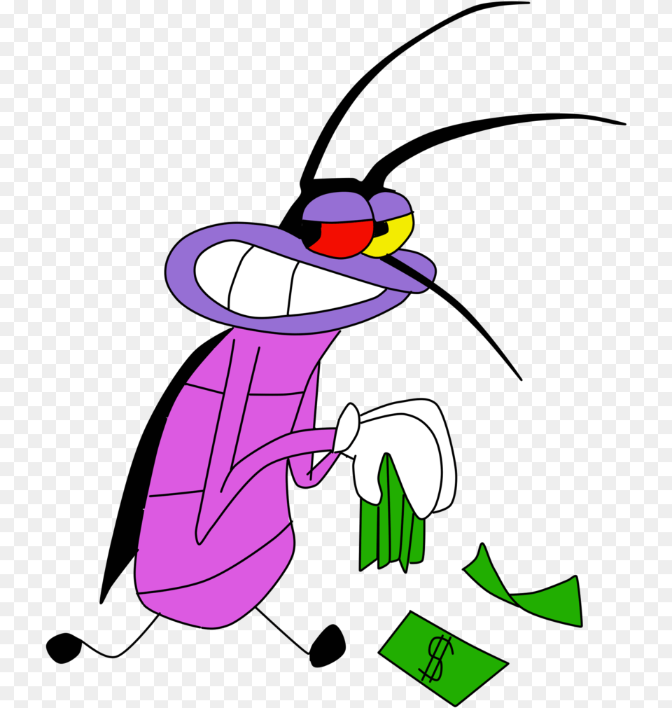Joey In Oggy And The Cockroaches, Animal, Device, Grass, Lawn Png Image