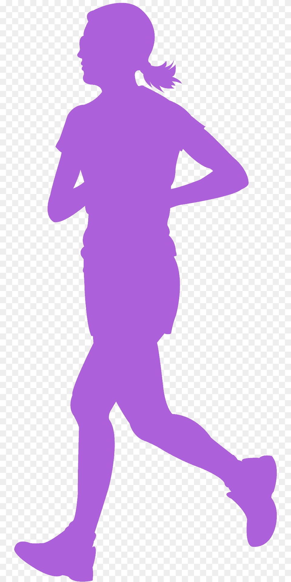 Jogger Silhouette, Person Free Png