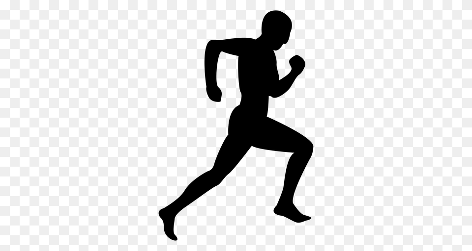 Jogging Black And White Transparent Jogging Black And White, Gray Free Png