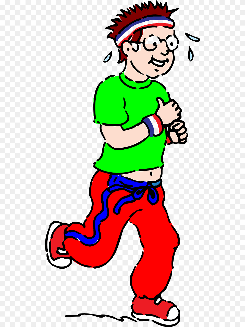 Jogging Clipart, Baby, Person, Face, Head Free Transparent Png