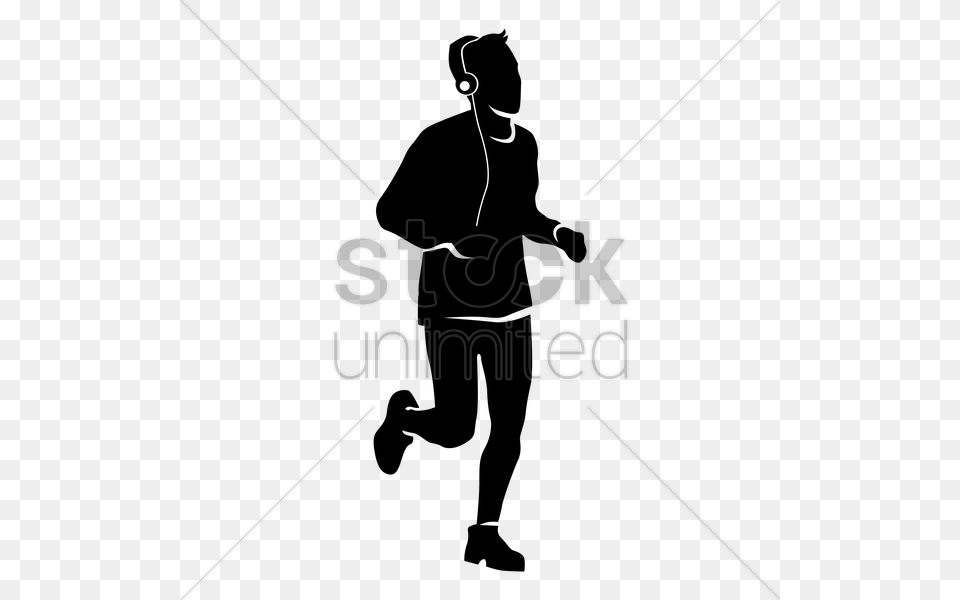 Jogging Hands On Hips Silhouette, Lighting, People, Person, Electronics Free Png