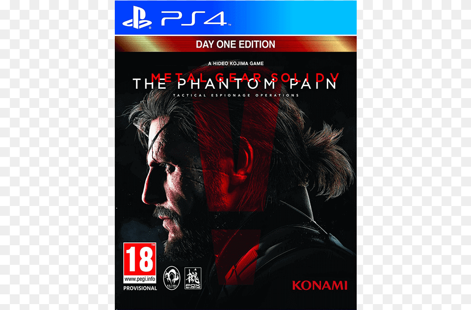 Jogo Ps4 Metal Gear Solid V, Advertisement, Book, Poster, Publication Png Image