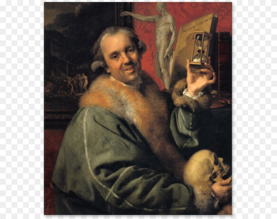 Johan Joseph Zoffany Artist Johann Zoffany Self Portrait, Art, Painting, Adult, Person Png Image