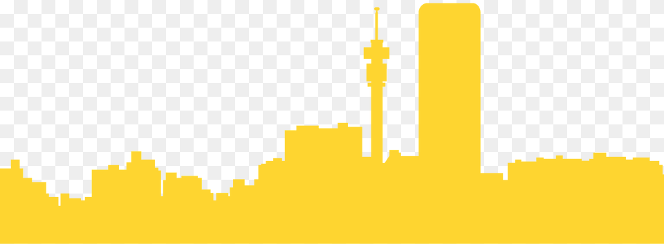 Johannesburg Skyline Silhouette, City, Architecture, Building, Factory Png Image
