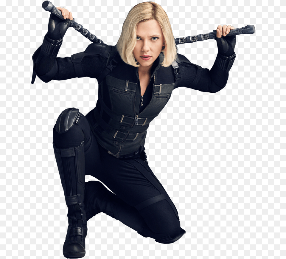 Johansson Captain Infinity Avengers Black Widow Infinity War, Adult, Person, Woman, Female Free Png