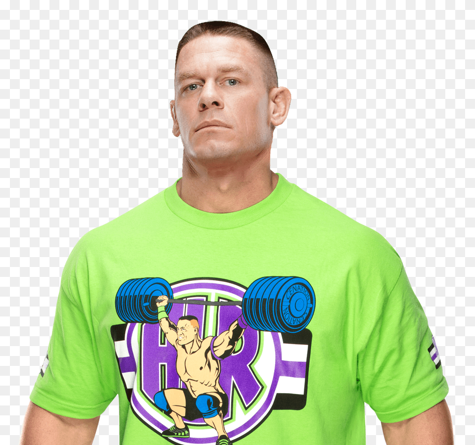 John Cena, T-shirt, Shirt, Clothing, Person Free Png Download