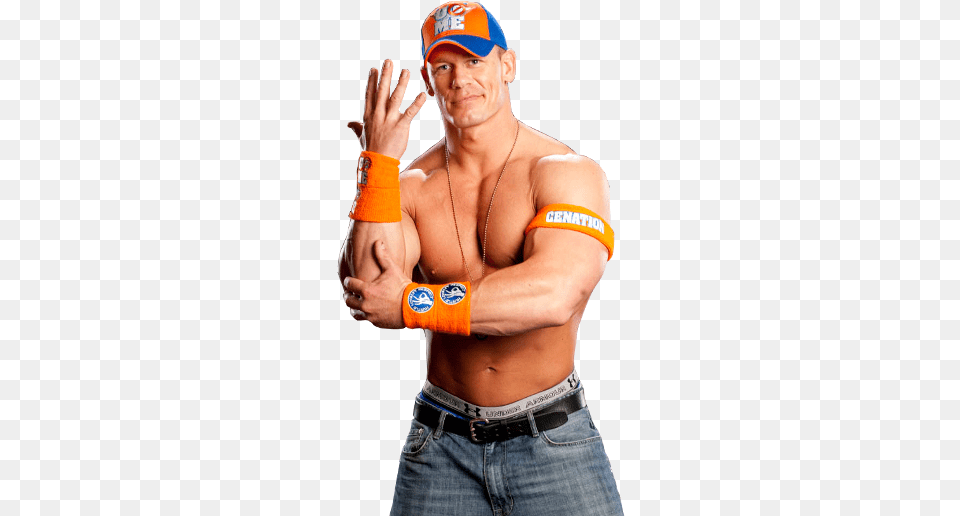 John Cena, Wrist, Person, Hat, Hand Free Png Download