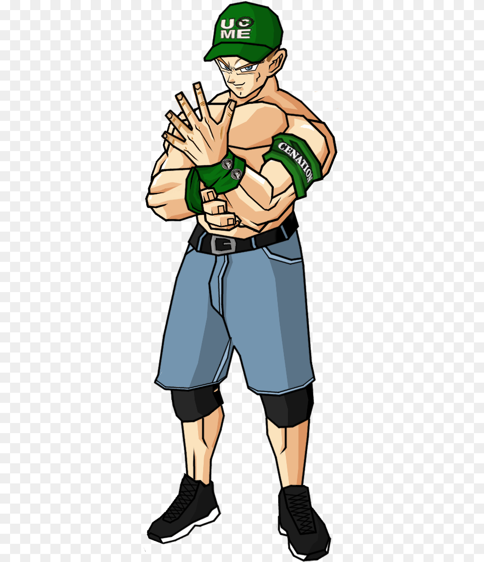 John Cena By Legofrieza Clipartlook Wwe John Cena Dbz, Baseball Cap, Publication, Hat, Comics Free Transparent Png