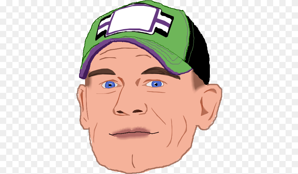 John Cena Cartoon, Baseball Cap, Cap, Clothing, Hat Png