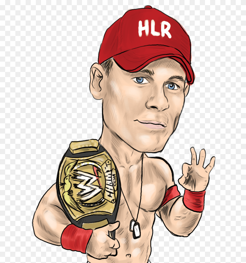 John Cena Cartoon Wallpapers, Adult, Person, Hat, Female Free Transparent Png