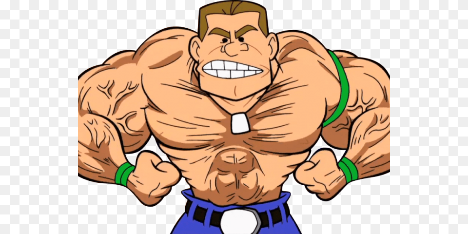 John Cena Clipart Background Cartoon, Adult, Male, Man, Person Free Transparent Png