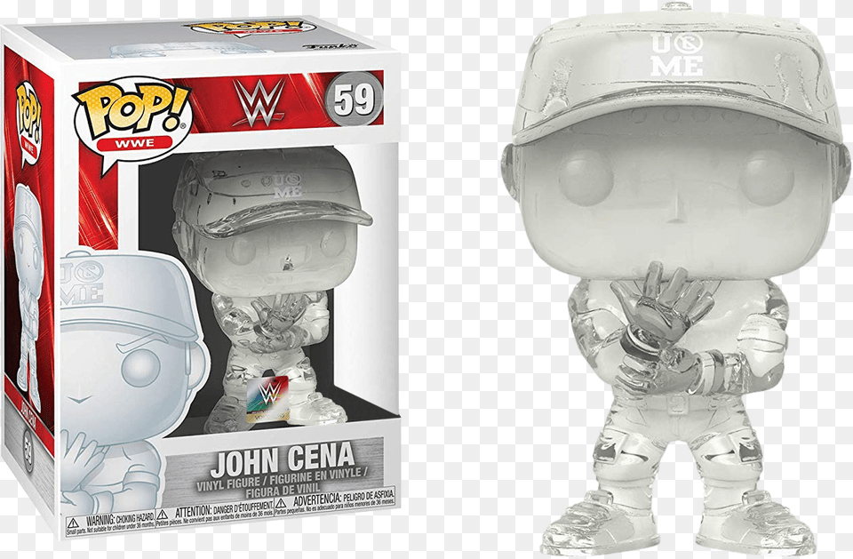 John Cena Funko Pop Clear, Helmet, Tape, Baseball Cap, Cap Free Transparent Png