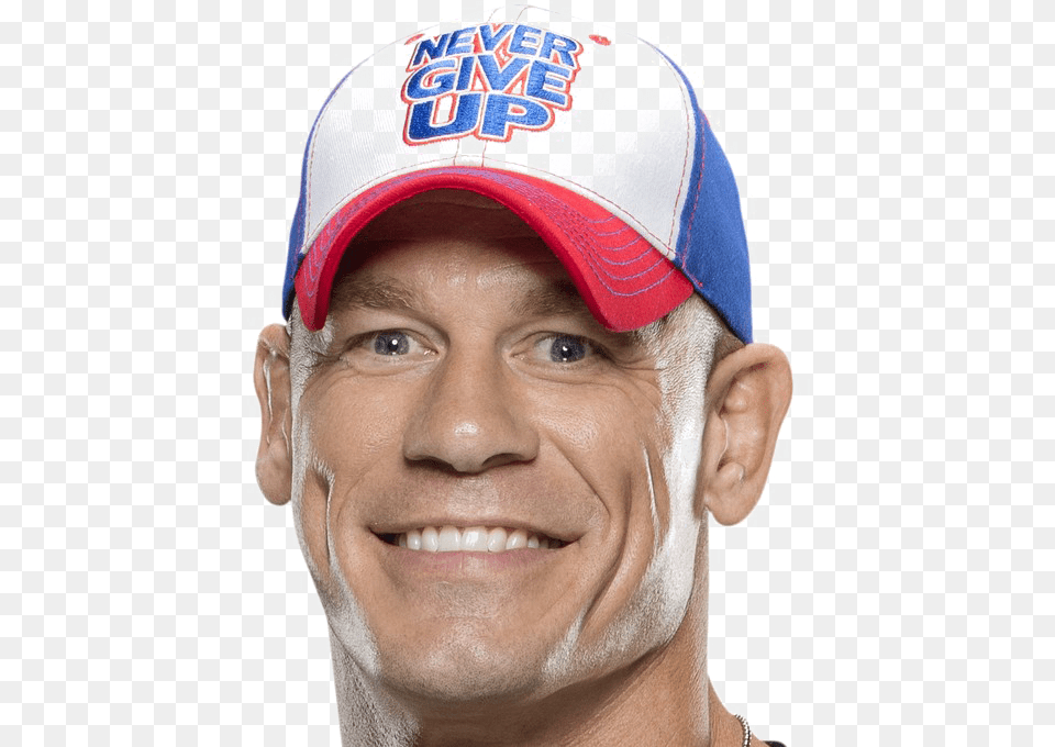 John Cena John Cena Head, Baseball Cap, Cap, Clothing, Hat Png