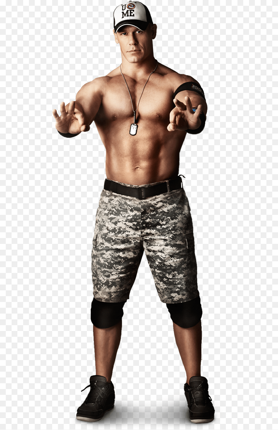 John Cena Pro Wrestling John Cena Whole Body, Shorts, Finger, Clothing, Hand Free Png Download