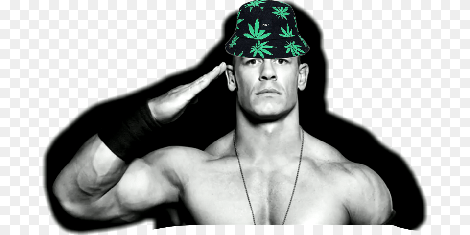 John Cena Quotes Never Give Up, Person, Hat, Hand, Finger Free Transparent Png