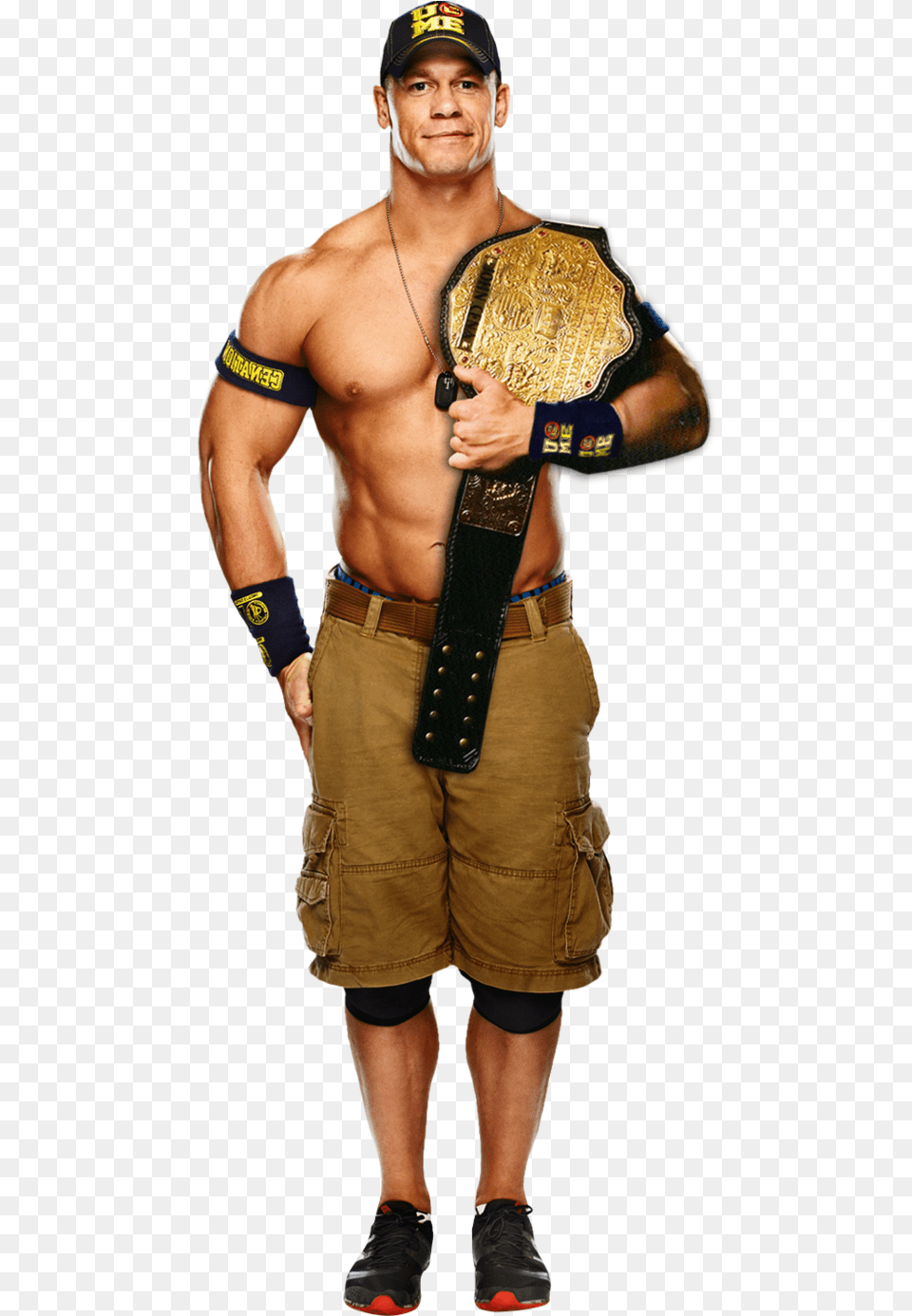 John Cena Rko John Cena World Heavyweight Champion, Accessories, Belt, Person, Man Free Transparent Png