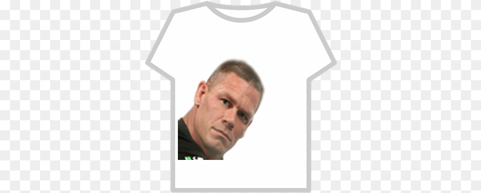 John Cena T Shirt For Roblox Trash, Clothing, T-shirt, Adult, Male Free Png