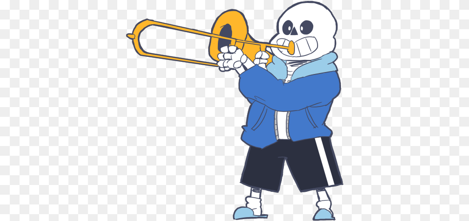 John Cena Theme Song Plays In The Background Undertale Comic, Baby, Musical Instrument, Person, Brass Section Free Png