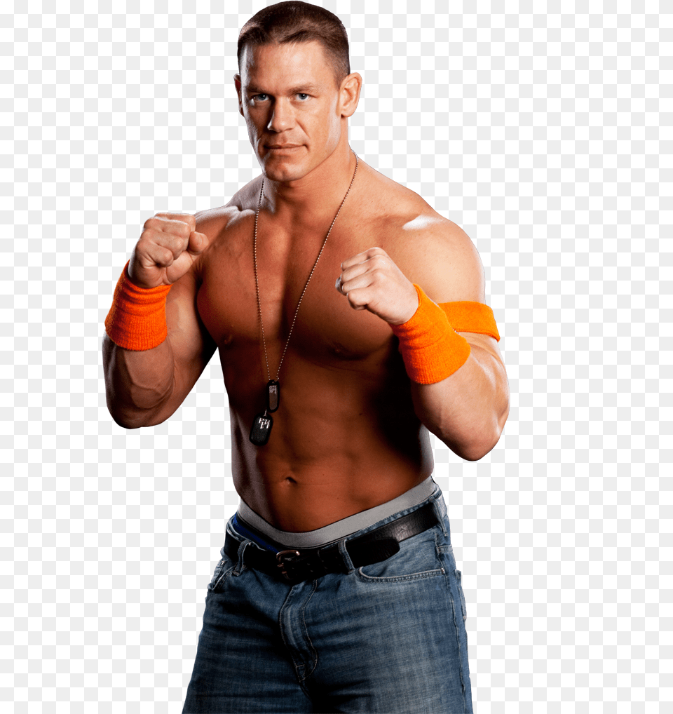 John Cena Transparent Transparent John Cena, Person, Pants, Body Part, Clothing Png
