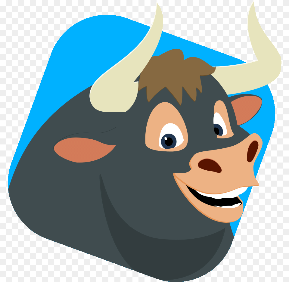 John Cena Wink Sticker By Ferdinand For Clipart Ferdinand The Bull Clipart, Animal, Mammal, Ox, Cattle Free Transparent Png