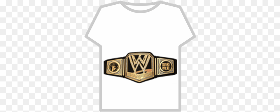 John Cena Wwe Championship Roblox Roblox Wwe Belt, Accessories, Buckle, Clothing, T-shirt Free Transparent Png